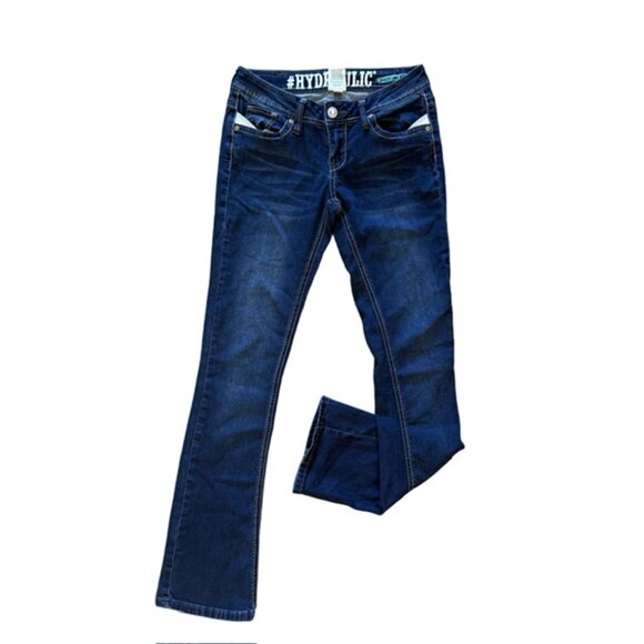HYDRAULIC👖 Bailey Low Rise Bootcut Jeans 💎✨ Size 5/6 - Picture 2 of 16